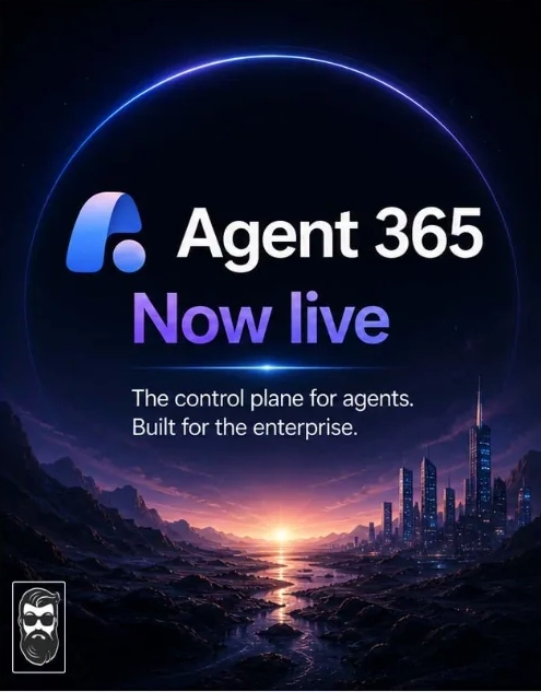 LinkedIn article image for Agent 365 is now live